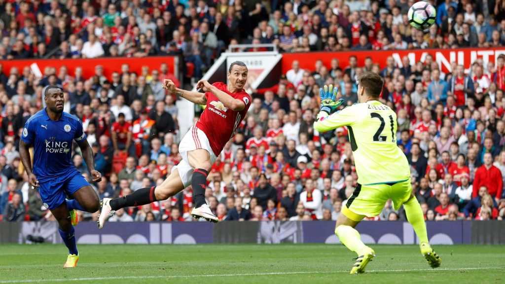 man united vs leceister city