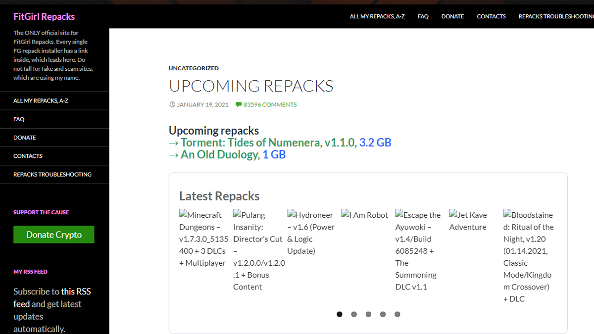 Best Torrent Sites for Games FitGirl Repacks