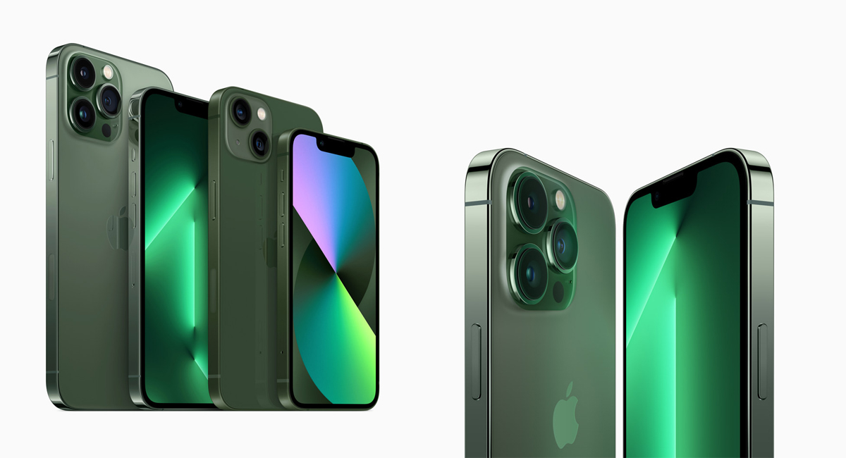 Green iPhone 13